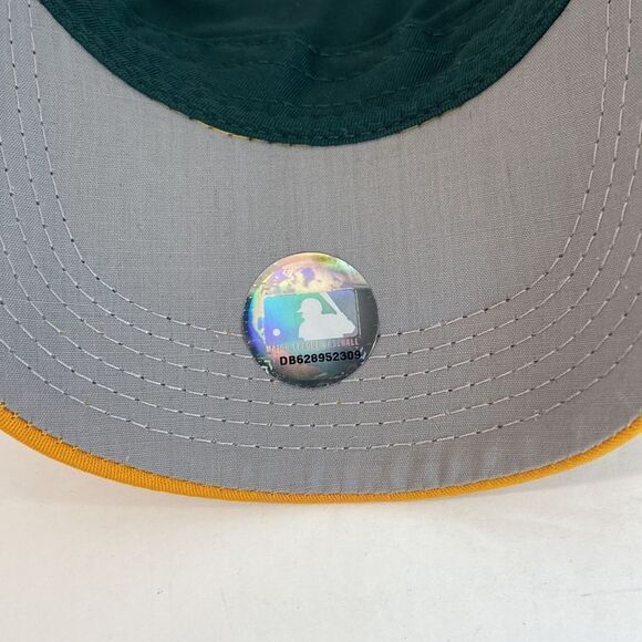 Oakland “A’s” Team MLB Youth Embroidered Adjustable Visor NWOT - Picture 6 of 7
